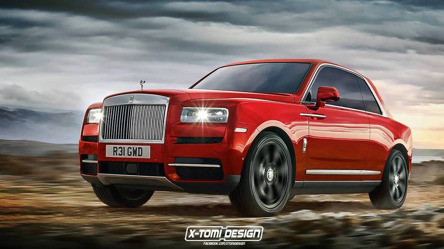 Rolls-Royce Cullinan Rendering