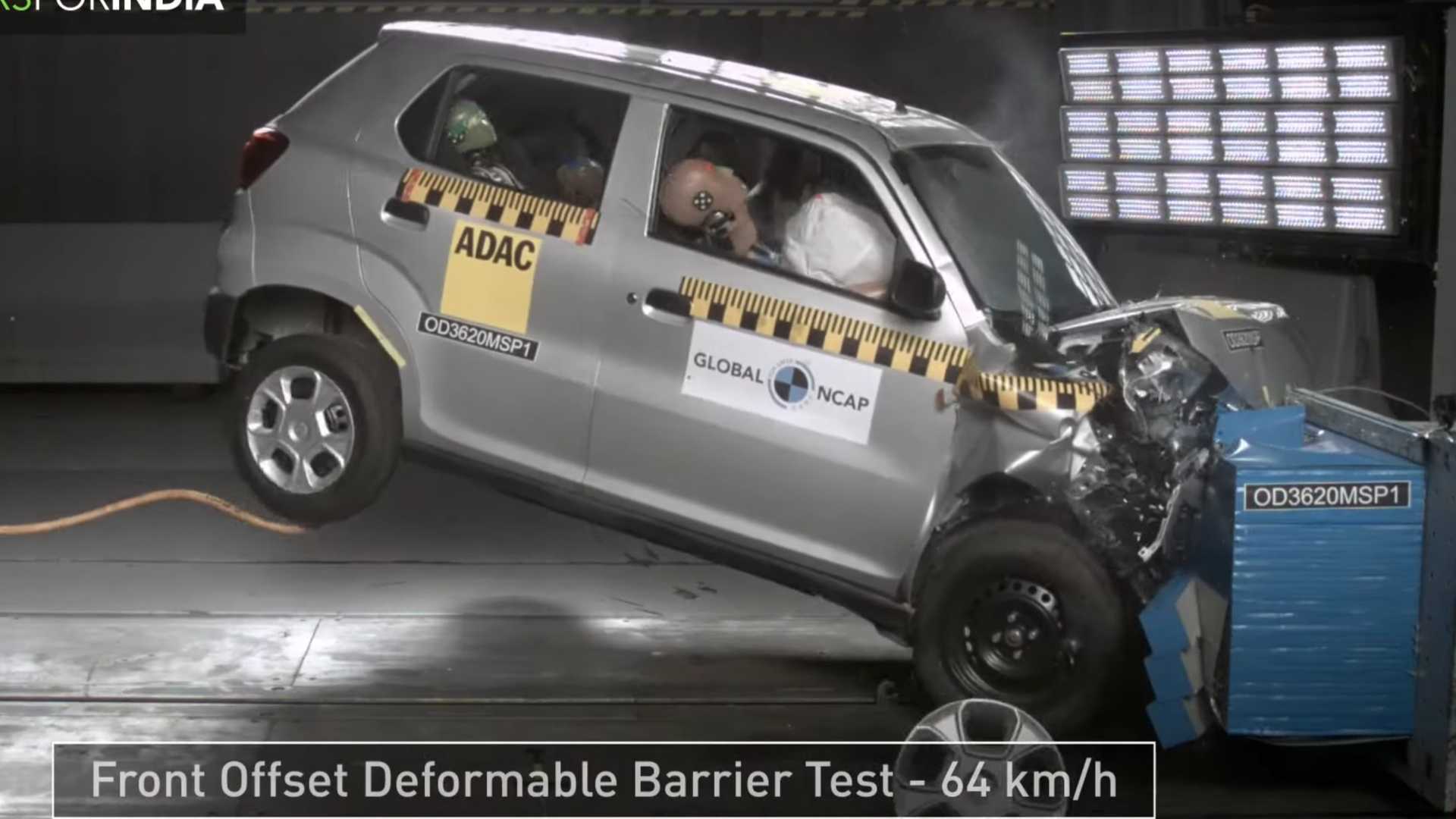 Maruti Suzuki S Presso Global Ncap Crash Test Looks Scary Gets 0 Stars Technocodex