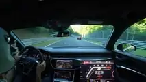 Watch The 2021 Audi RS6 Avant Lap The Nurburgring From The Driver's Seat