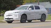 Infiniti QX60 Spy Shots Front Corner