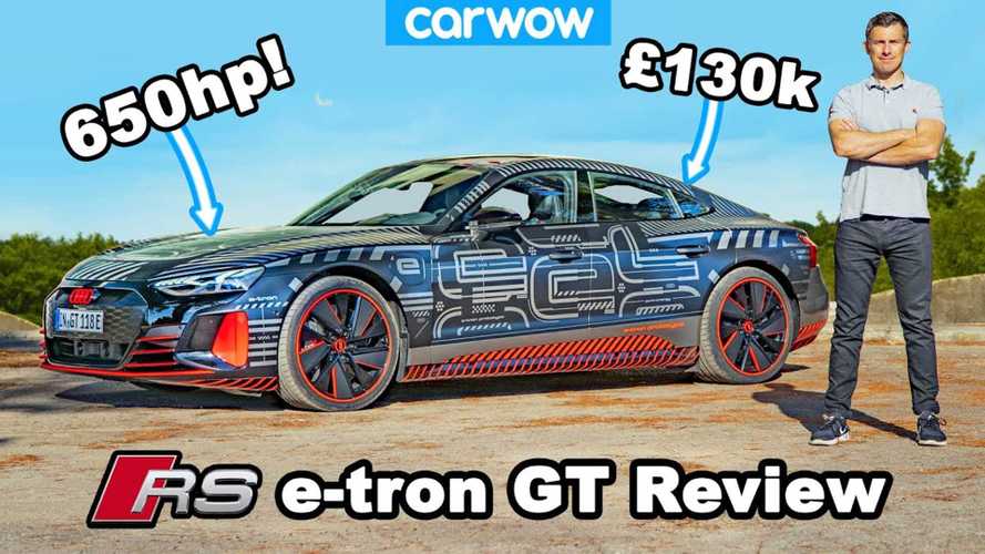 Audi RS e-tron GT Prototype Driven, Impresses Reviewers: Video
