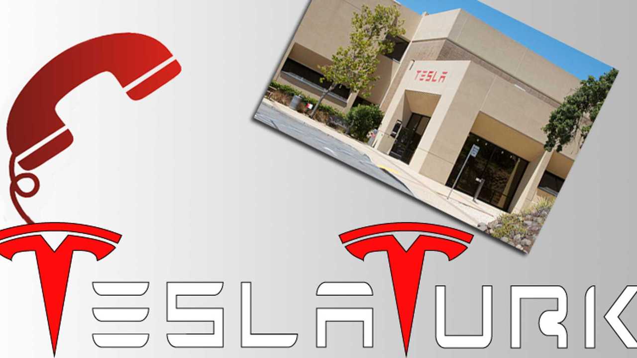 Tesla Motors ile bir telefon görüşmesi