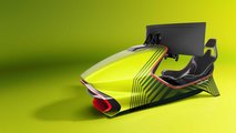 Aston Martin AMR-C01 racing simulator