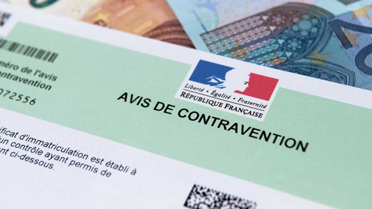 Avis de contravention