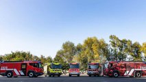 Rosenbauer’s electric fire truck “Revolutionary Technology” (RT)