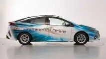 Toyota Prius PHV solar demo car