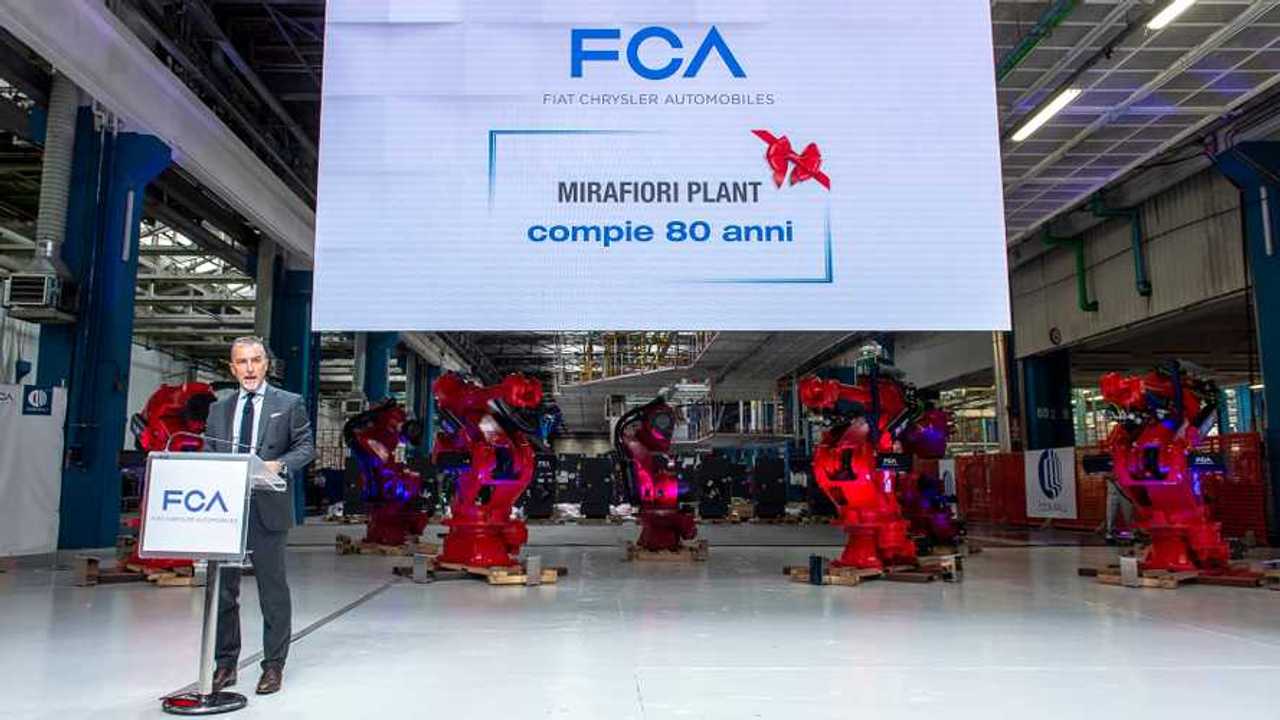 Fiat 500 Elettrica at Mirafiori Plant