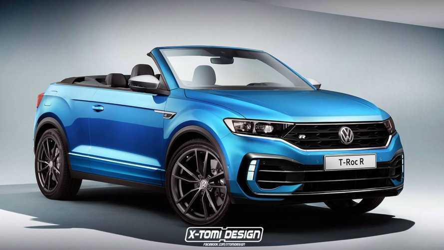 Volkswagen T-Roc R Cabrio, render de un SUV potente y lúdico