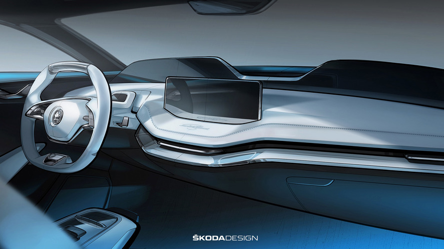 2017 Skoda Vision E teaser