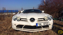 McLaren Mercedes SLR abandonnée