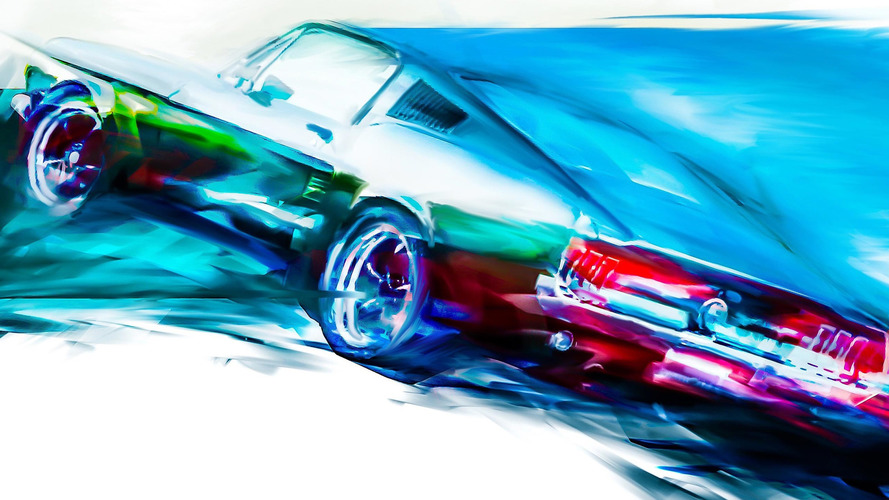 Ford Mustang Art