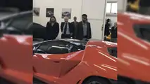 Teslim edilen ilk Lamborghini Centenario