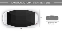 Wireless Automatic Car Tent