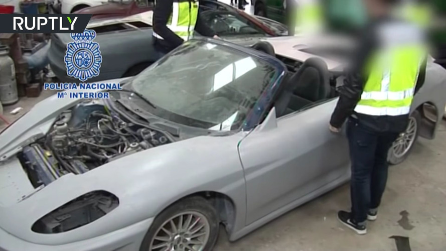 İspanya’da sahte Lamborghini ve Ferrari’ler satan mağazaya baskın düzenlendi
