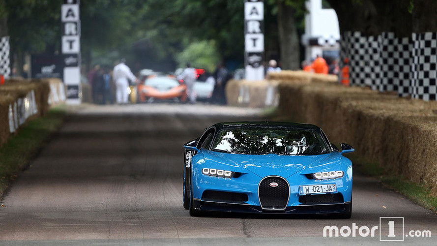 Goodwood 2017 - Bain de foule pour la Bugatti Chiron