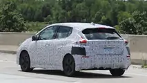 2018 Nissan Leaf casus fotoğrafları