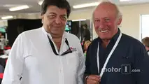 Tony Teixeira, A1GP Chairman with Ex F1 Driver Chris Amon
