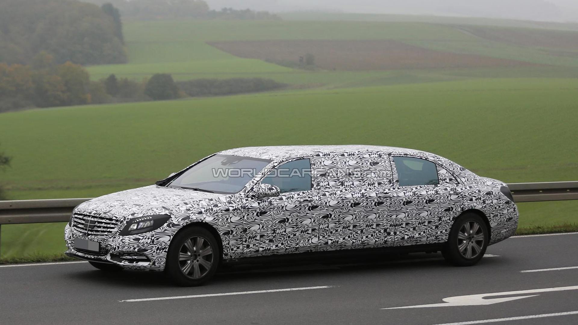 Mercedes-Maybach S-Class Pullman set for 2015 Geneva Motor Show reveal Mercedes-Maybach S-Class Pullman set for 2015 Geneva Motor Show reveal