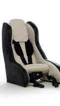 Volvo inflatable child seat concept