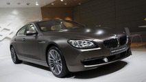 2012 BMW 6-series Gran Coupe world debut at the 2012 Geneva Motor Show