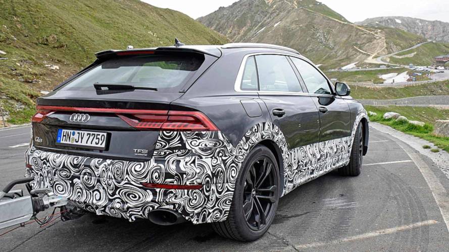 Audi RS Q8 Photos espion