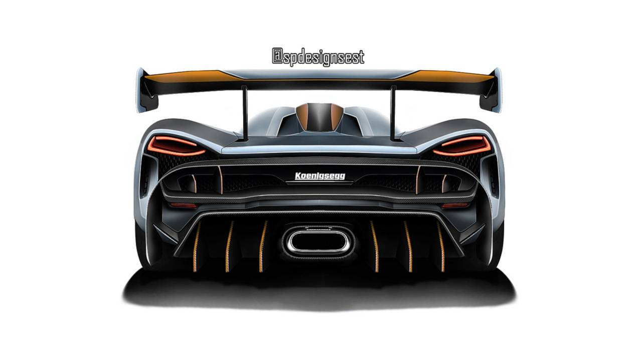Render del sustituto del Koenigsegg Agera RS