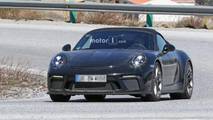 Porsche 911 Speedster spy photo