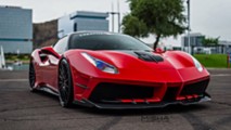 Ferrari 488 GTB with Misha Designs body kit