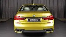 BMW M760Li Austin Yellow