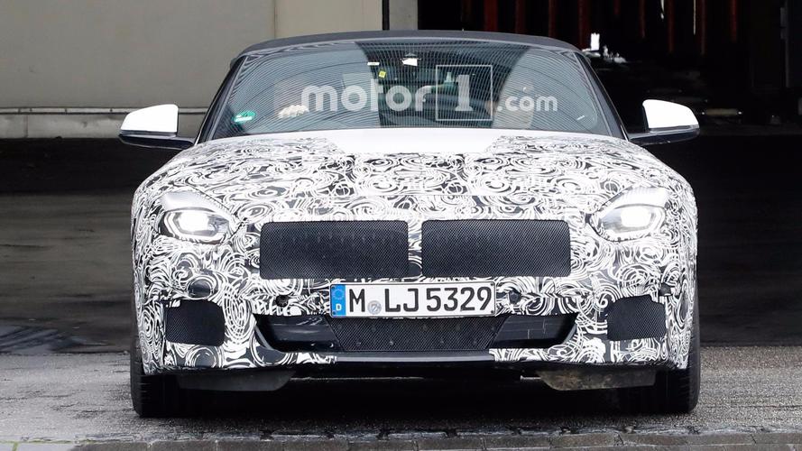 BMW Z4 Production Lights Spy Photos