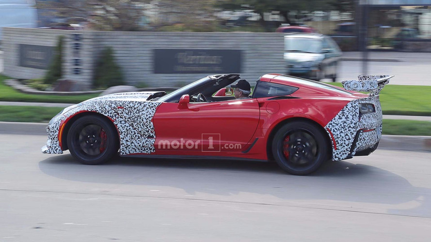 2018 Chevrolet Corvette ZR1 spy photo