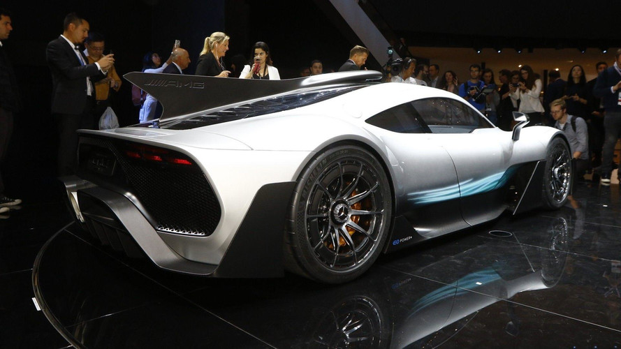 Mercedes-AMG Project One live in frankfurt