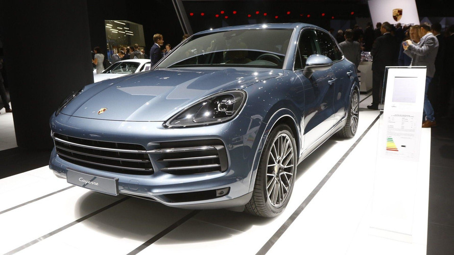 2018 Porsche Cayenne Turbo live in Frankfurt