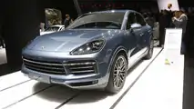 2018 Porsche Cayenne Turbo live in Frankfurt