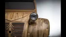 Wooden Citroen 2CV