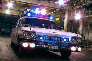 La Ecto-1, l'auto dei Ghostbusters