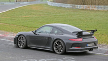 2017 Porsche 911 GT3 facelift spy photo