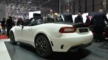 Abarth 124 Spider live in Geneva
