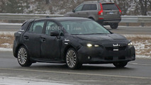 2017 Subaru Impreza hatchback spy photo