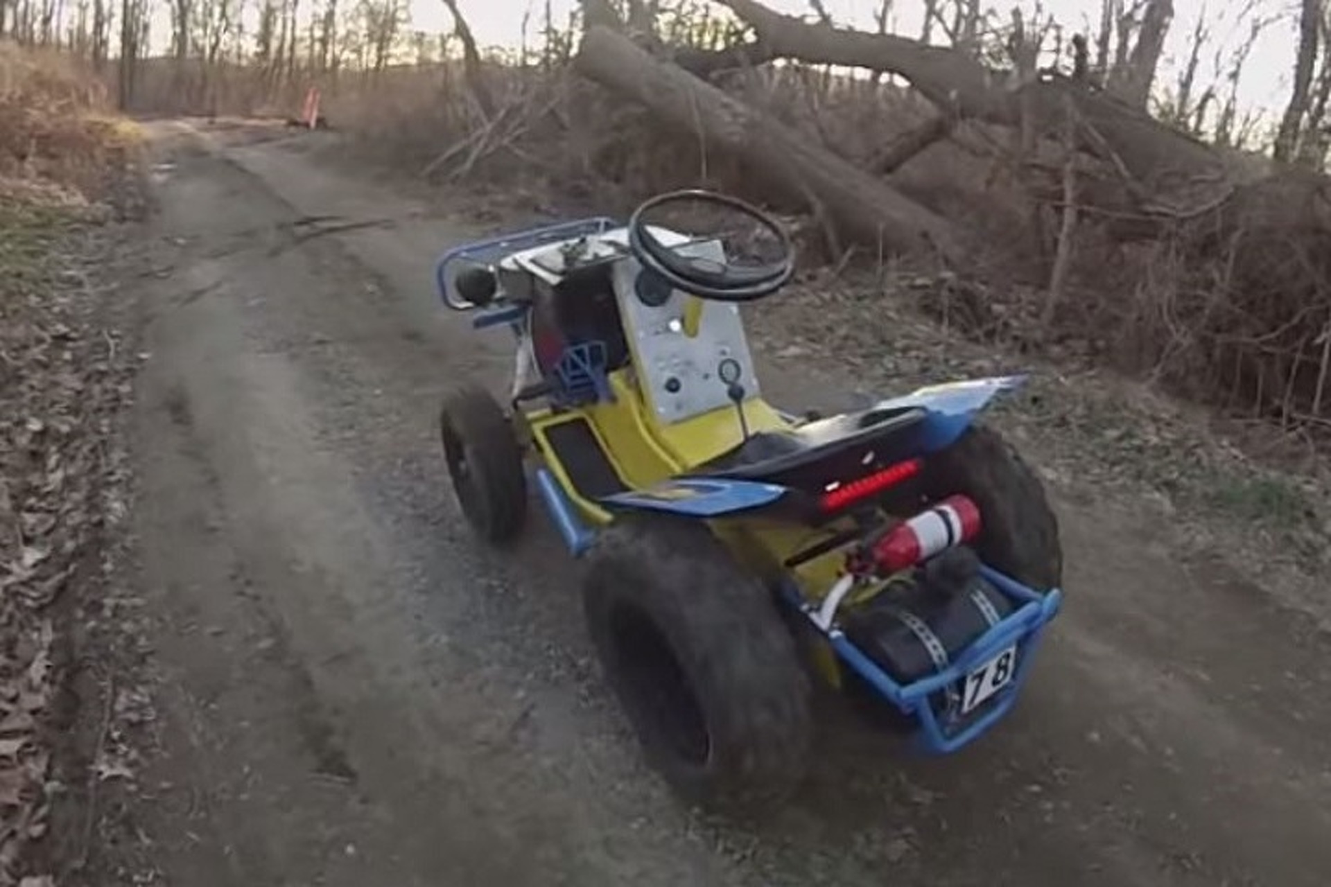 Watch This Insane Homemade Baja Tractor in Action