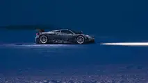 Pagani Huayra BC donmuş gölde