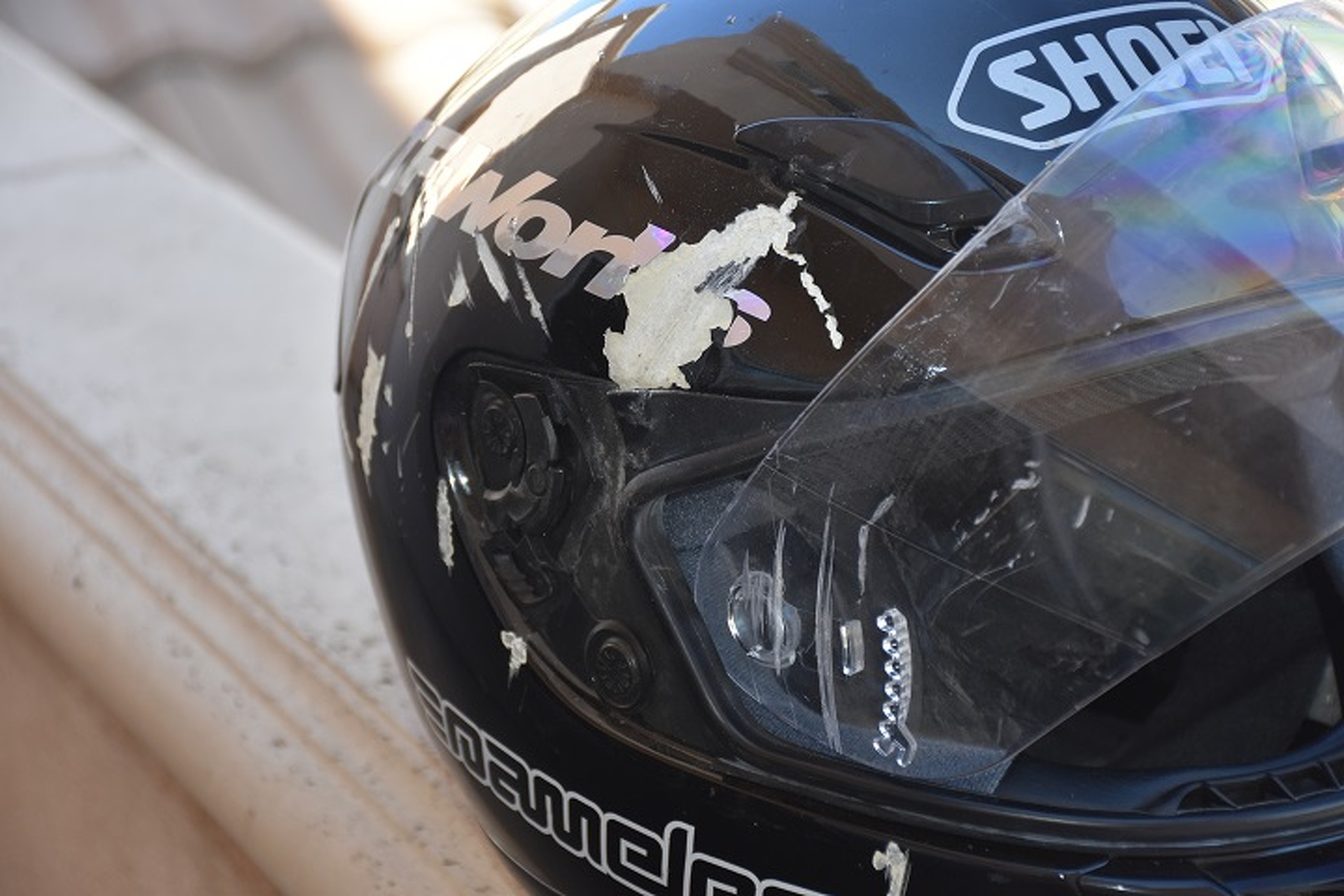 I'm Still Here Because of My Helmet