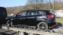 2018 Ford Focus chassis testing mule spy photo