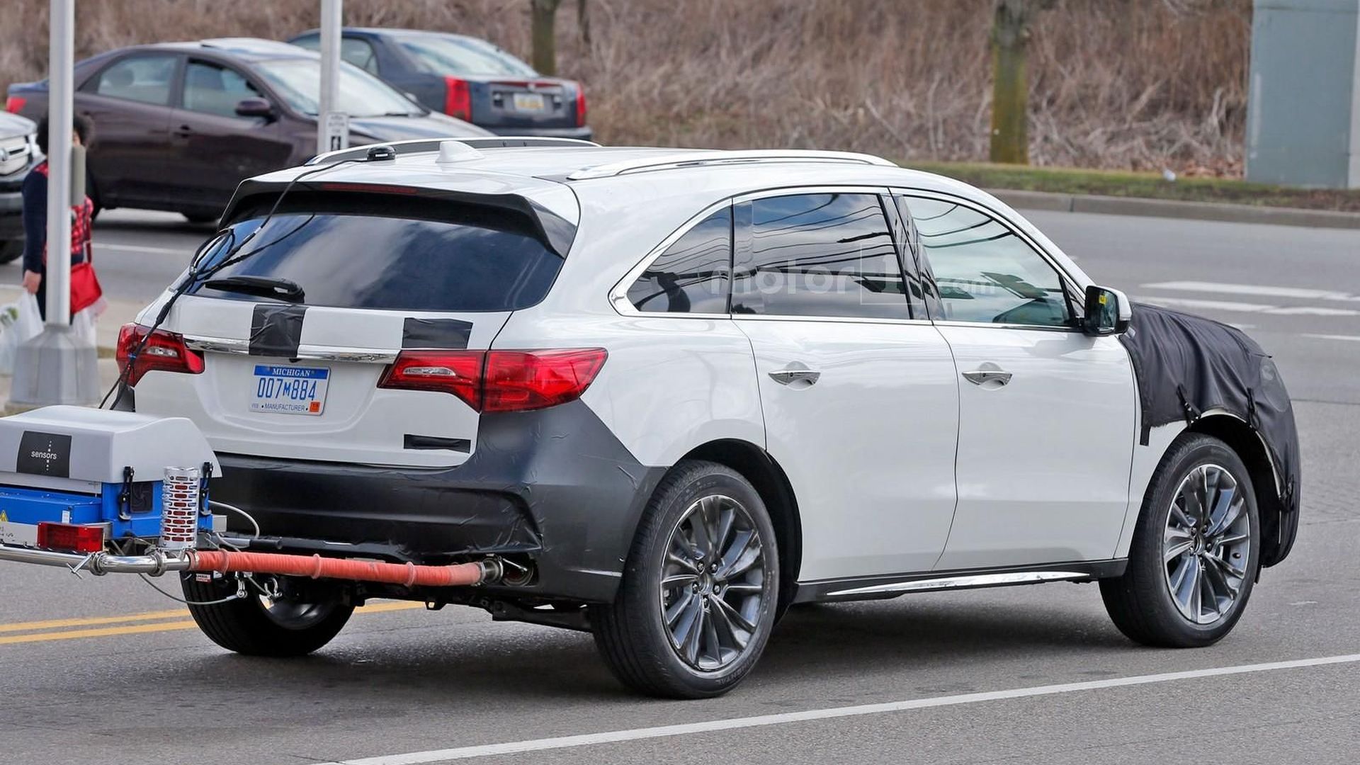 2017 Acura Mdx Facelift Spied Ahead Of New York Debut