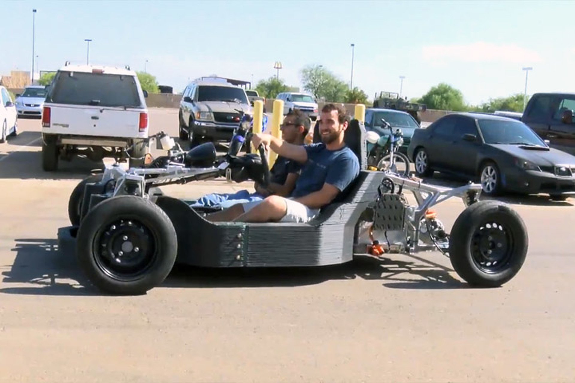 Local Motors Reveals 3D Printed Car Design, Shows Off Test Mule