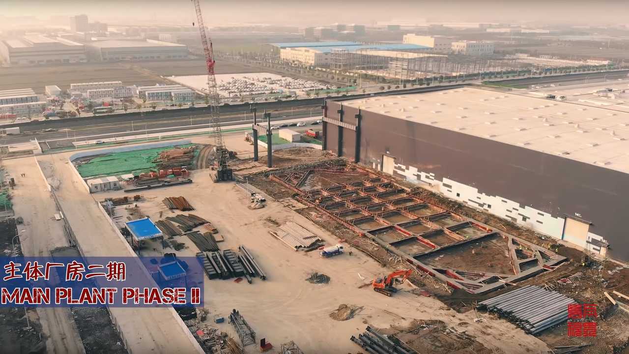 Tesla Gigafactory 3 (Source: 乌瓦)