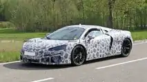 Photo espion McLaren hybride