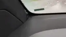 Check Water Flowing Inside Tesla Model X When It Crosses Puddles