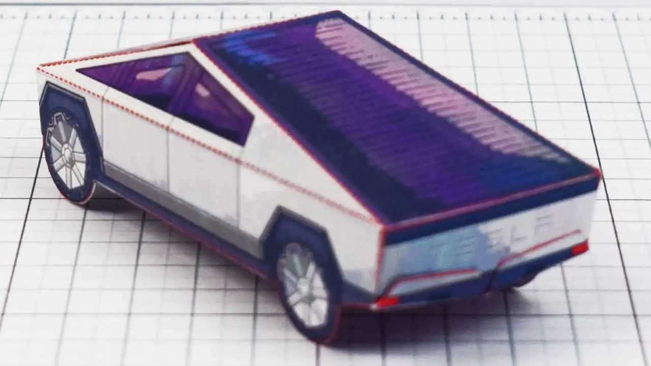 Check This Free Tesla Cybertruck Fold-Up Toy Right Now