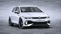 Volkswagen Golf 8 R Rendering